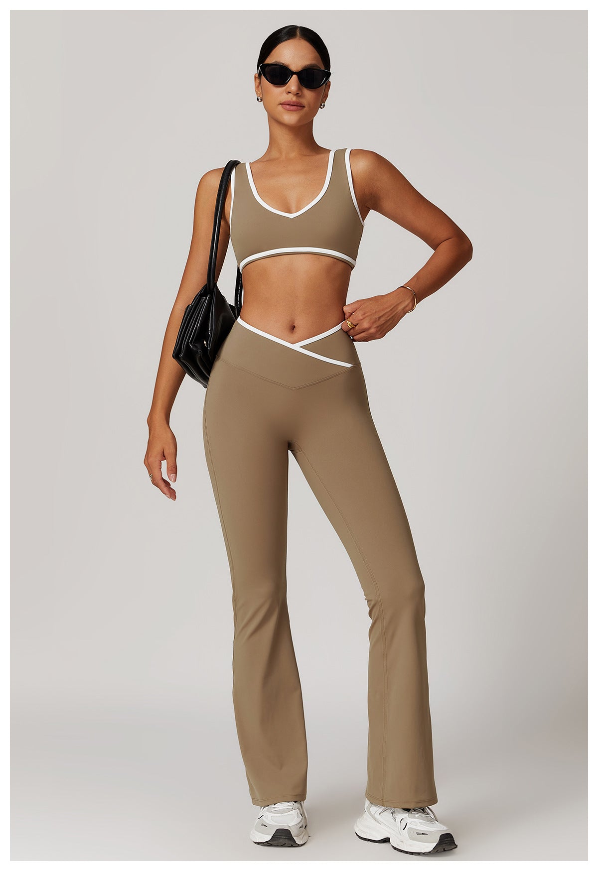 LEGGING FLARE MARIA - Allure sculptée